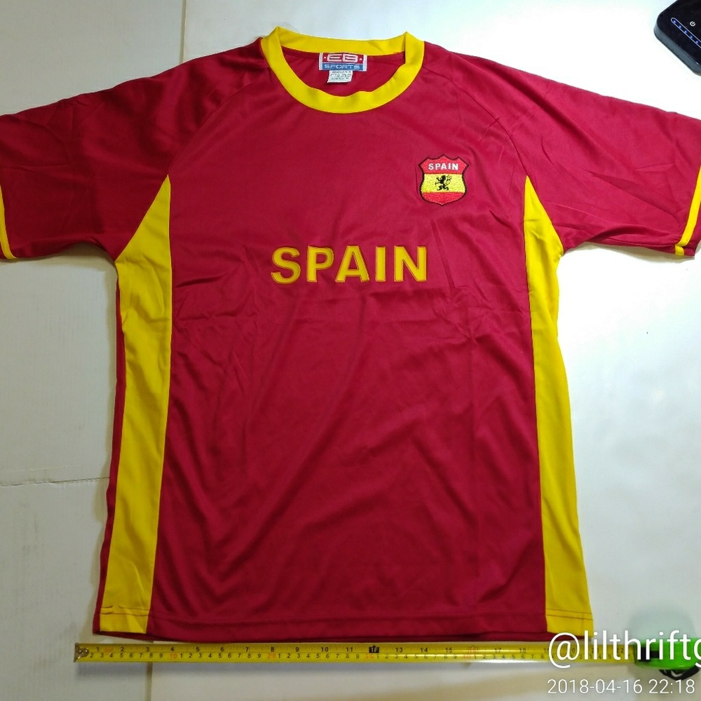 Spain Futbol Soccer Jersey